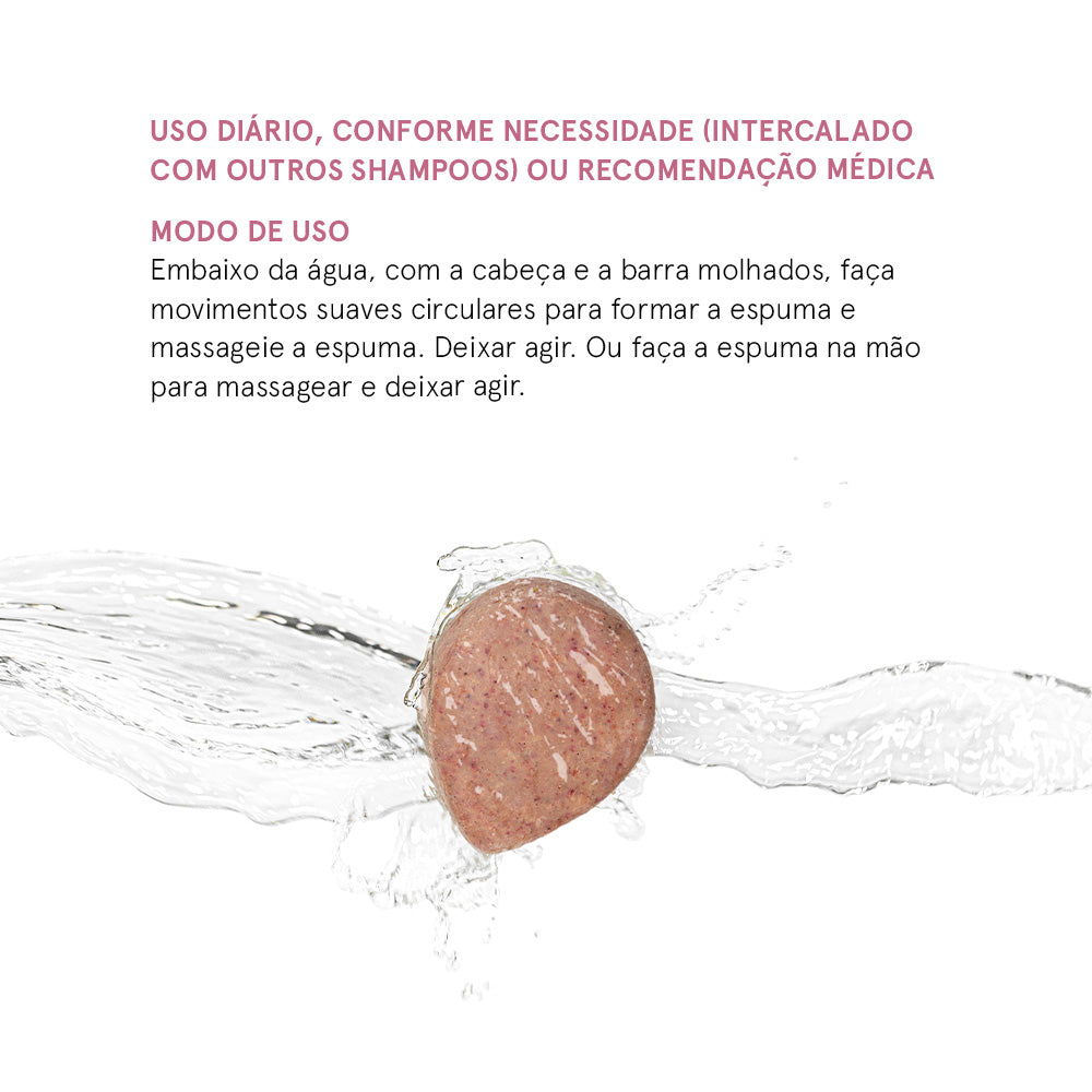 Shampoo Sólido Sensi Calmante