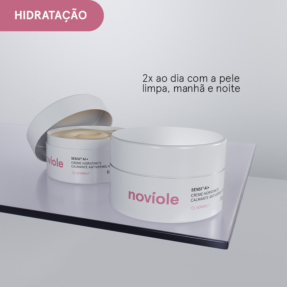 Creme Hidratante Calmante Antivermelhidão SENSI® AI+